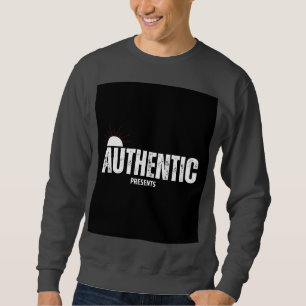 Sudadera Diseño de escritura auténtico