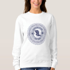 Sudadera Diseño de Escudo de vacaciones Yuletide Club EST.