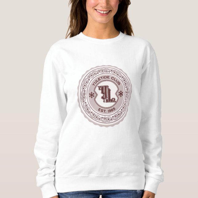 Sudadera Diseño de Escudo de vacaciones Yuletide Club EST.  (Anverso)