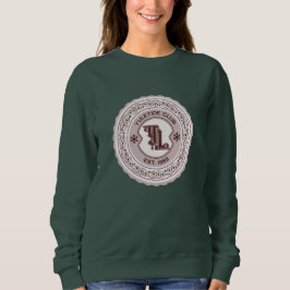 Sudadera Diseño de Escudo de vacaciones Yuletide Club EST.