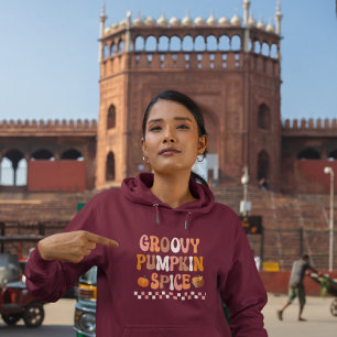 Sudadera Diseño de especias de calabaza en otoño-otoño-Groo
