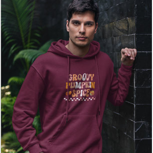 Sudadera Diseño de especias de calabaza en otoño-otoño-Groo