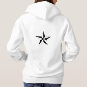 Sudadera Diseño de estrella destacado en la parte trasera d