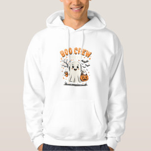 Sudadera Diseño de fantasma de Halloween Boo Crew Forever_1