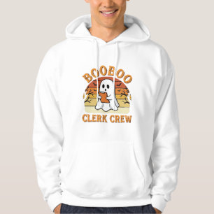 Sudadera Diseño de fantasma de Halloween de Booboo Clerk Cr