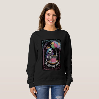 Sudadera Diseño de Fiesta gótico Queen Skeleton