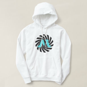 Sudadera Diseño de FloState "ME" Hombre Espiral de centro c