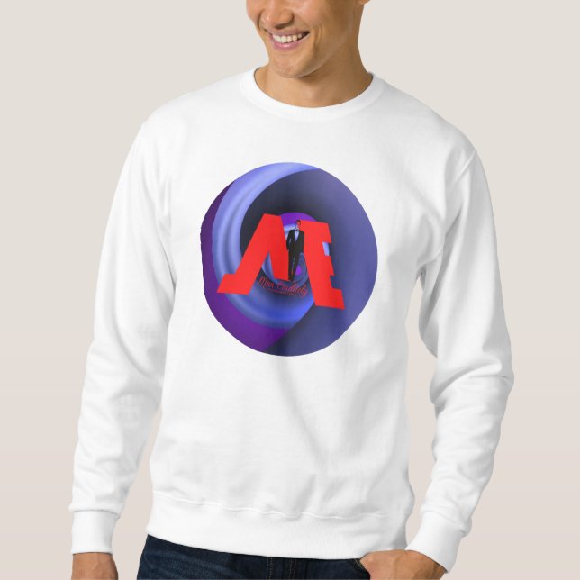 Sudadera Diseño de FloState "ME" Hombre Vortex2 totalmente  (Anverso)