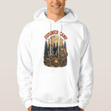 Diseño de fogata de campamento de esqueleto de ver