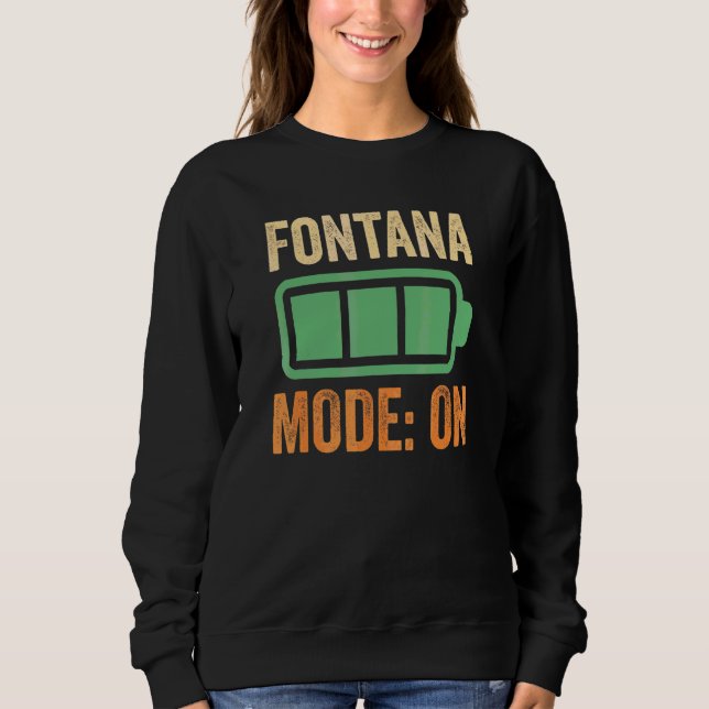 Sudadera Diseño de Fontana Mode con batería (Anverso)