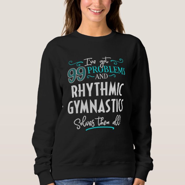 Sudadera Diseño de Gimnasia Rítmica - Gimnasia Rítmica S (Anverso)