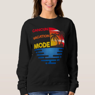 Sudadera Diseño de grupo de coincidencia de modo de vacacio