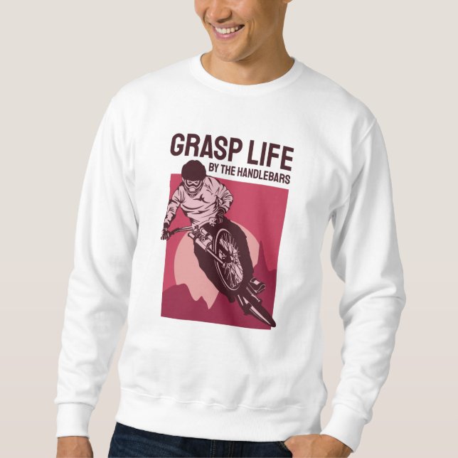 Sudadera Diseño de Guay Rider - Grasp Life (Anverso)