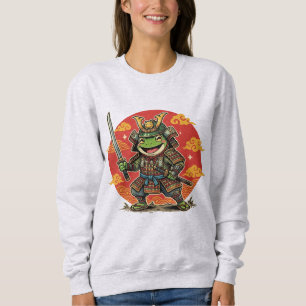 Sudadera Diseño de Guerrero Animal Dibujos Animados Samurái