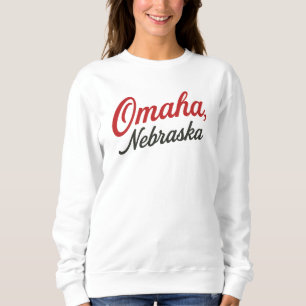 Sudadera Diseño de guiones de Omaha Nebraska   Cita Clásica