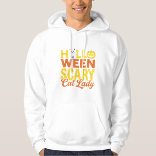 Sudadera Diseño de Halloween de Señora Gato Espantoso_1