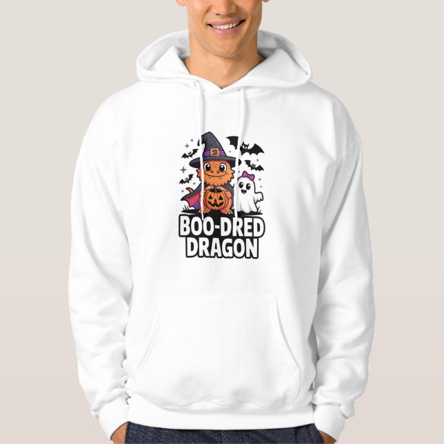 Sudadera Diseño de Halloween para dragones boo (Anverso)