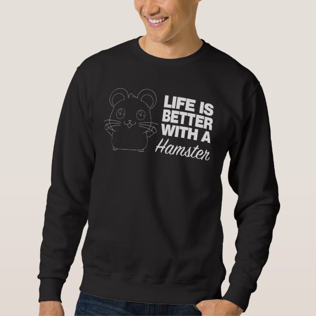 Sudadera Diseño de Hamster Appartal Best Hamsters (Anverso)