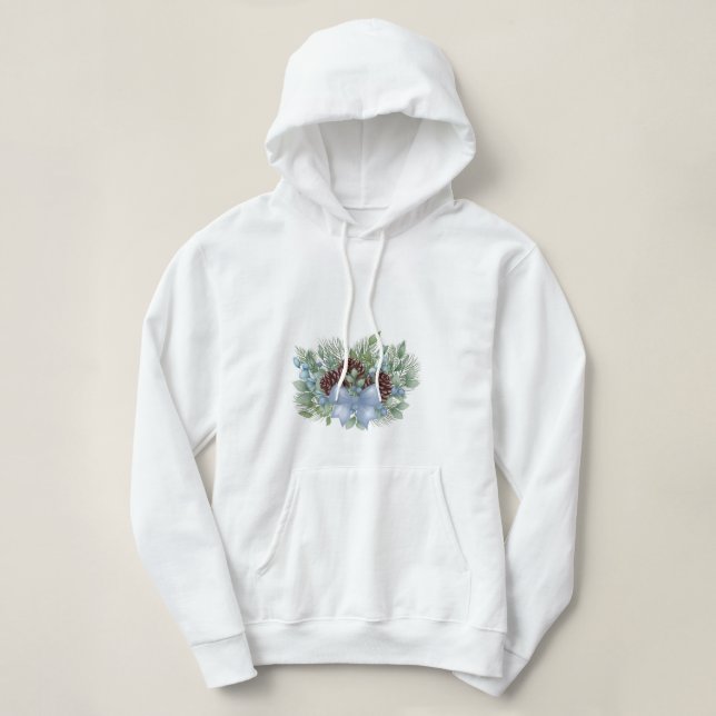 Sudadera Diseño de hoodie con el ilustracion de Año Nuevo (Diseño del anverso)