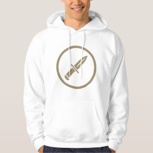 Sudadera Diseño de icono de cuchillo minimalista del alma t