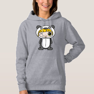 Sudadera Diseño de ilustracion Panda Hoodie