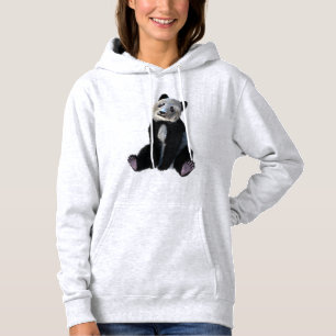 Sudadera Diseño de ilustracion Panda Hoodie