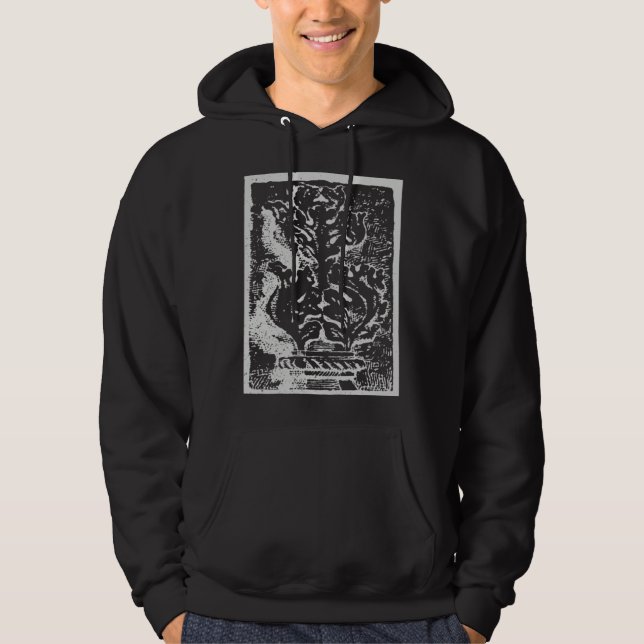 Sudadera Diseño de Ilustración Punk Emo Grunge Gótico (Anverso)