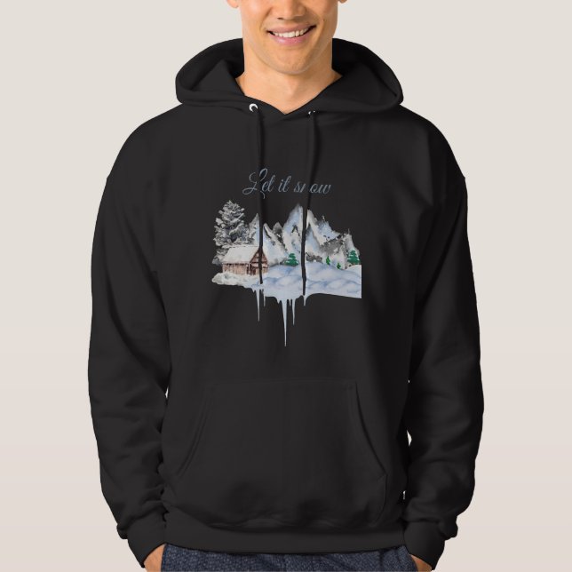 Sudadera diseño de invierno  (Anverso)