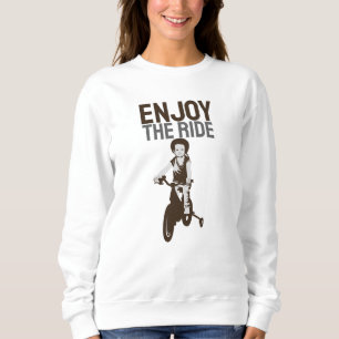 Sudadera Diseño de jinete Disfruta el viaje