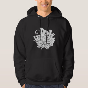 Sudadera Diseño de Kamon Japonés de Mariposa Asiática