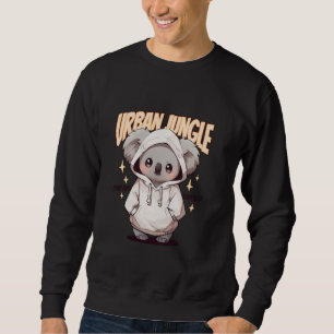 Sudadera Diseño de koala de la jungla urbana u2013 Arte de
