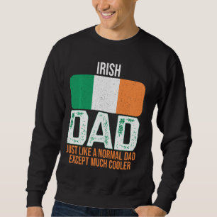 Sudadera Diseño De La Bandera De Irlanda De Vintage Irish D