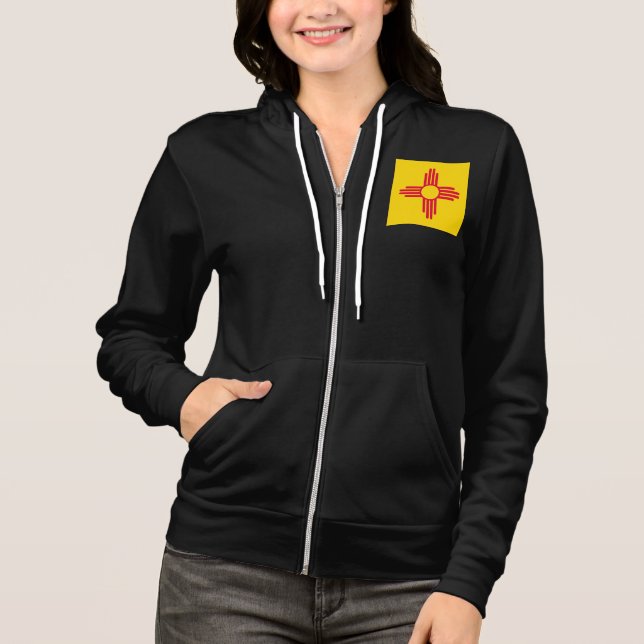 Sudadera Diseño de la bandera de Nuevo México (Anverso)