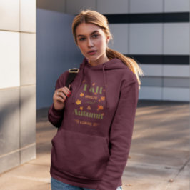 Sudadera Diseño de la Brisa Caída y las Hojas de Otoño