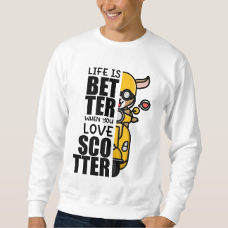 Sudadera Diseño de la cabra de Scooter
