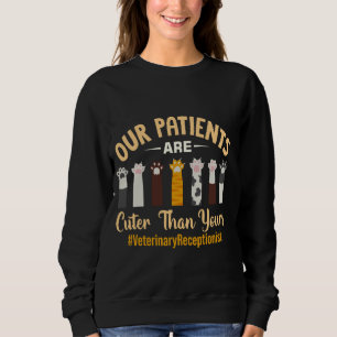Sudadera Diseño de la clínica veterinaria Vet para una rece