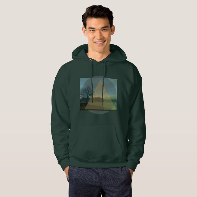 Sudadera Diseño de la montaña (Anverso completo)