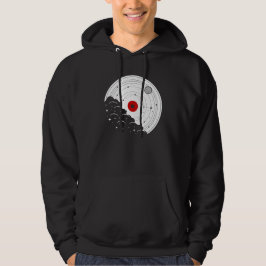 Sudadera Diseño de la Naturaleza del Disco Vinil de Música 