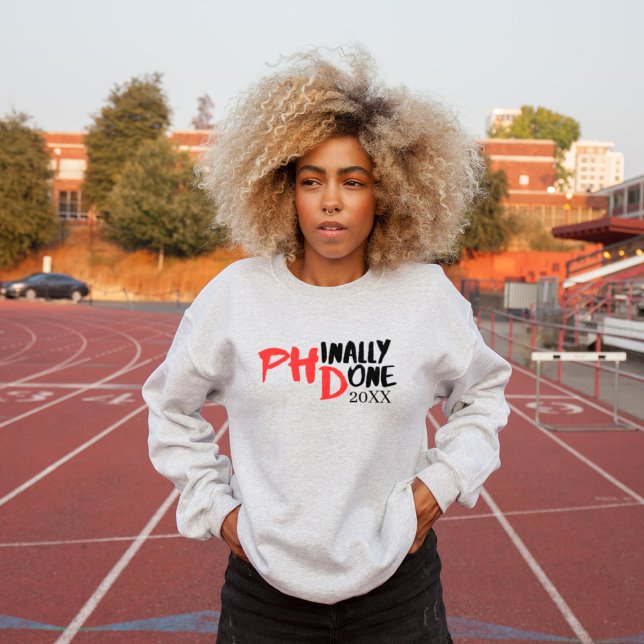 Sudadera Diseño de la oferta de graduación de PHD divertida (Subido por el creador)