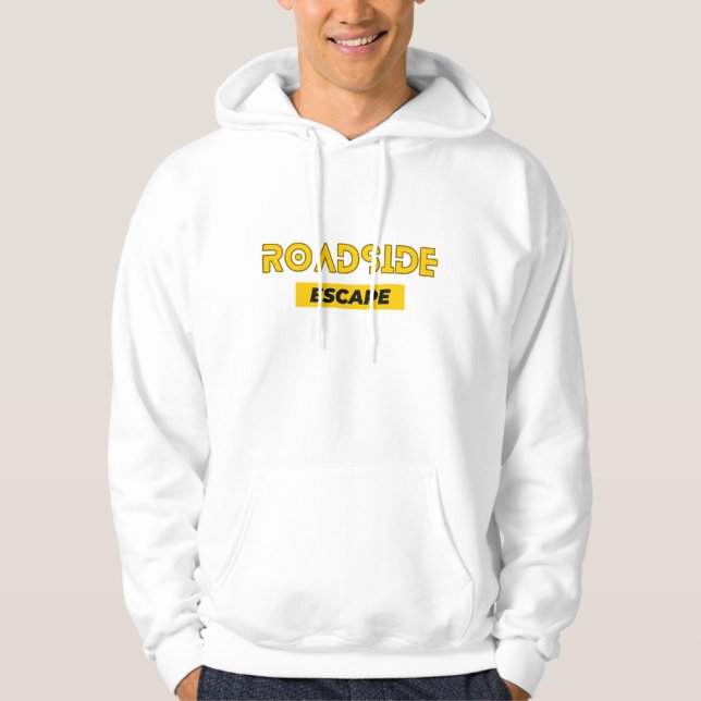 Sudadera Diseño de la tipografía ROADSIDE ESCAPE (Anverso)