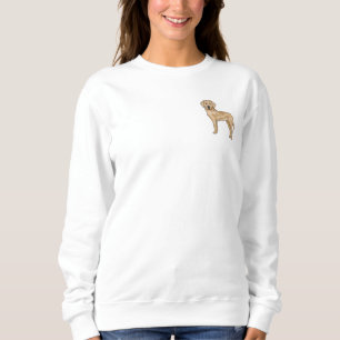 Sudadera Diseño de Labrador Retriever Amarillo Perro Lab Ad