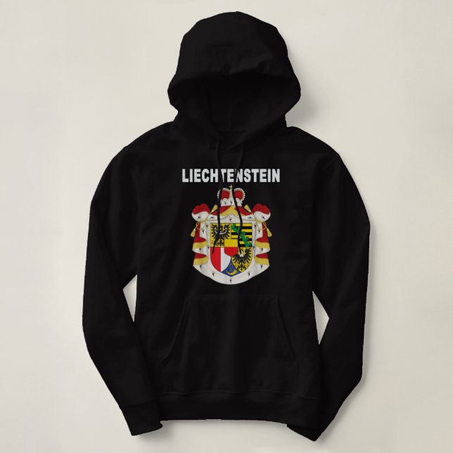 Sudadera Diseño de Liechtenstein - Escudo detallado del esc (Diseño del anverso)