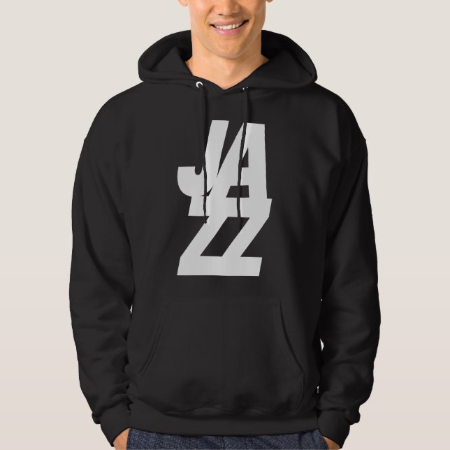 Sudadera diseño de logotipo de Bold Jazz Music (Anverso)