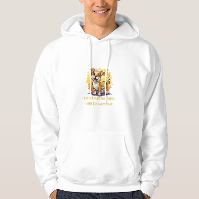 Sudadera Diseño de los amantes de las mascotas (Anverso)