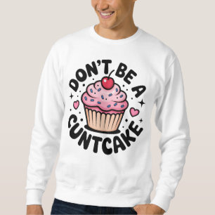 Sudadera Diseño de magdalena rosa descarada con humor sarcá