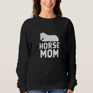Sudadera Diseño de mamás de caballo para dueños de Mascotas