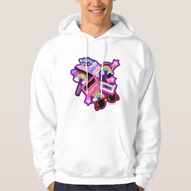 Sudadera Diseño de Mega Neon 80 (Anverso)