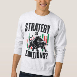 Sudadera Diseño de Mentalidad de Trading de Toro con Estrat