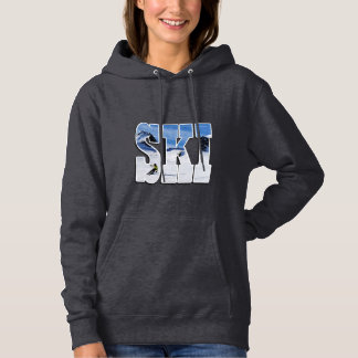Sudadera Diseño de montaña de esquí Deportes de invierno