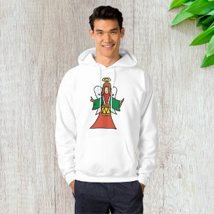 Sudadera Diseño de música de vacaciones Angel Drummer para 